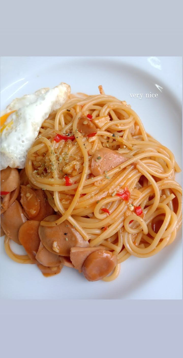 那不勒斯风味意面（超级好吃！！）